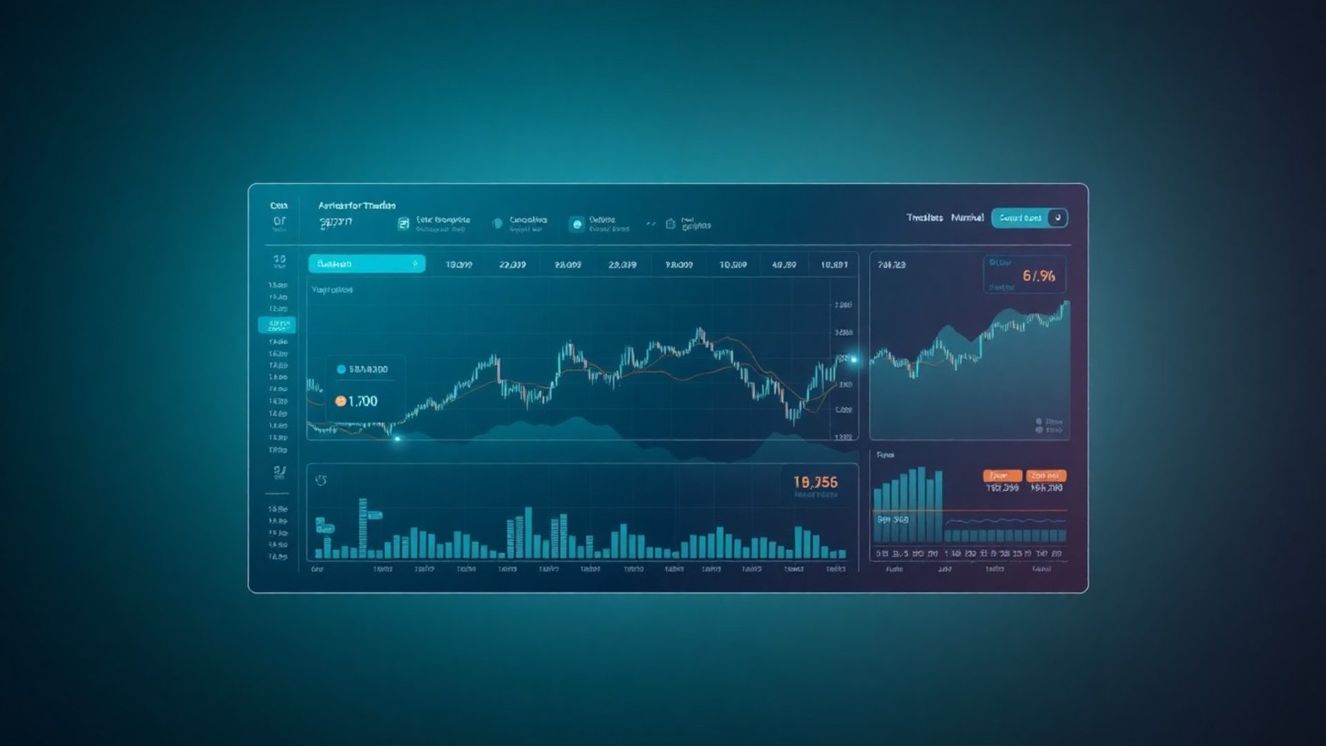 Holloway House terminal dashboard with live market data streams